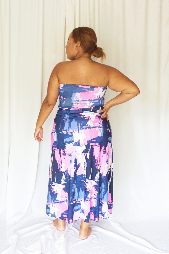 Paint Maui Maxi Dress Women Sleeveless Strappy Day Dress at Clothing